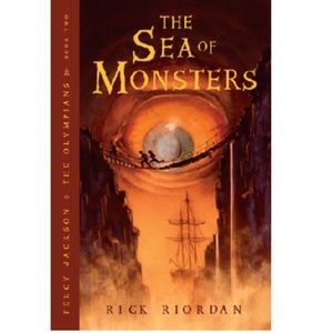 The Sea of Monsters Rick Riordan Paperback Book